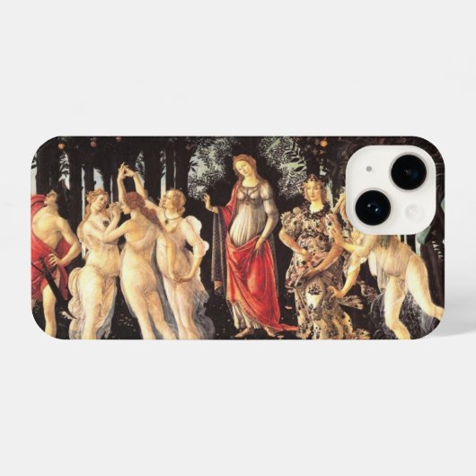 Botticelli Primavera/Allegory of Spring iPhone Hoesje (Achterkant horizontaal)
