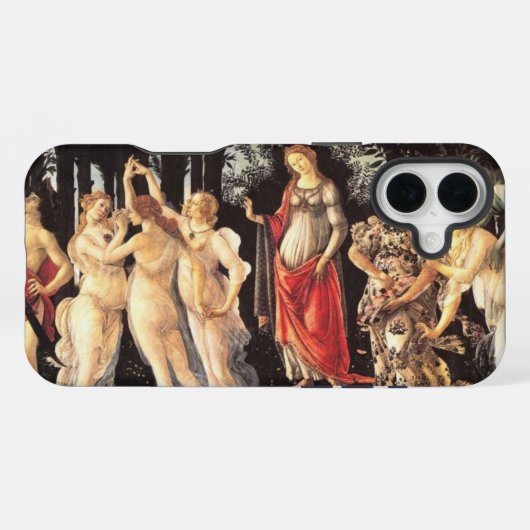 Botticelli Primavera/Allegory of Spring iPhone Hoesje (Achterkant horizontaal)