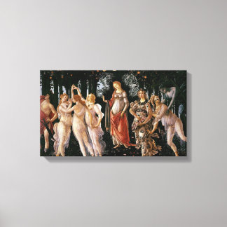 Botticelli Primavera Canvas Print