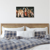 Botticelli Primavera Canvas Print (Insitu (Slaapkamer))