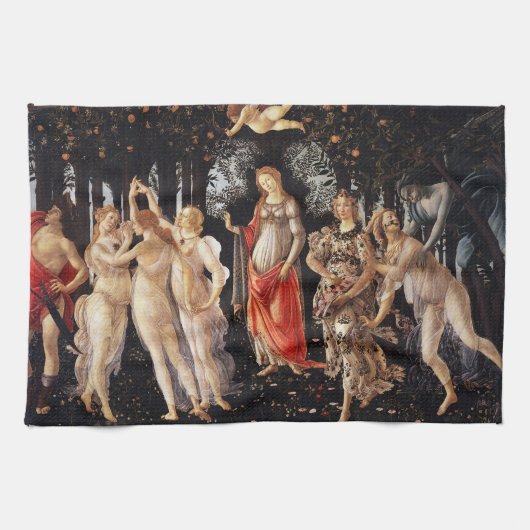 Botticelli Primavera Kitchen Towel Theedoek (Horizontaal)