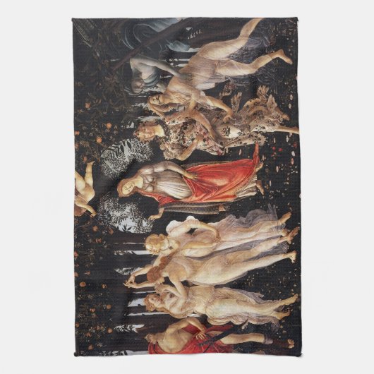 Botticelli Primavera Kitchen Towel Theedoek (Verticaal)