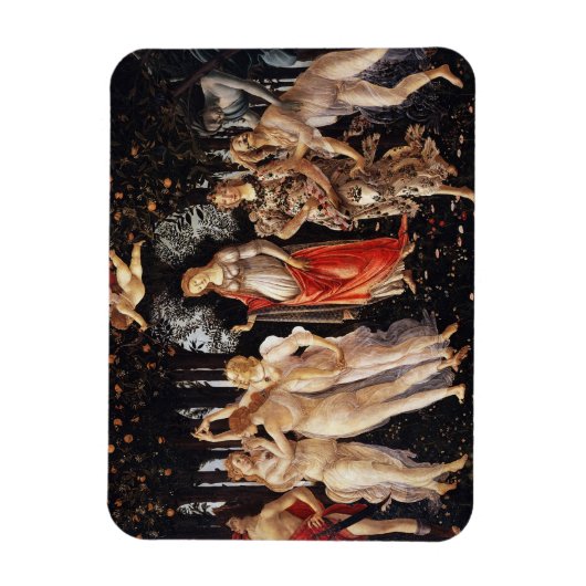 Botticelli Primavera Magnet Magneet (Verticaal)