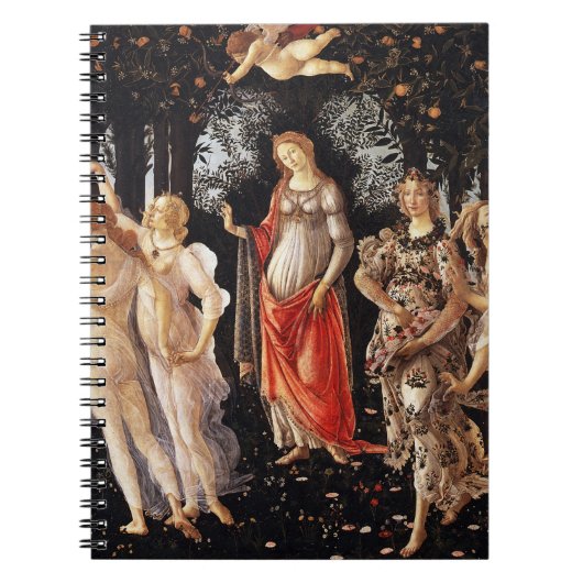 Botticelli Primavera Notitieboek (Voorkant)