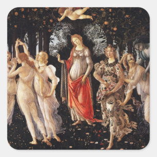 Botticelli Primavera Stickers