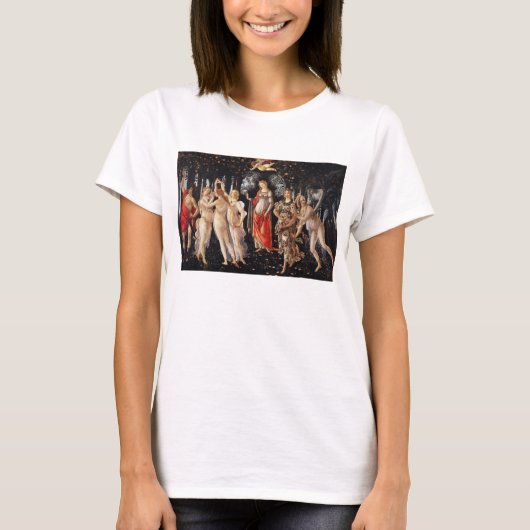 Botticelli Primavera T-shirt (Voorkant)