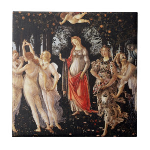 Botticelli Primavera Tile Tegeltje