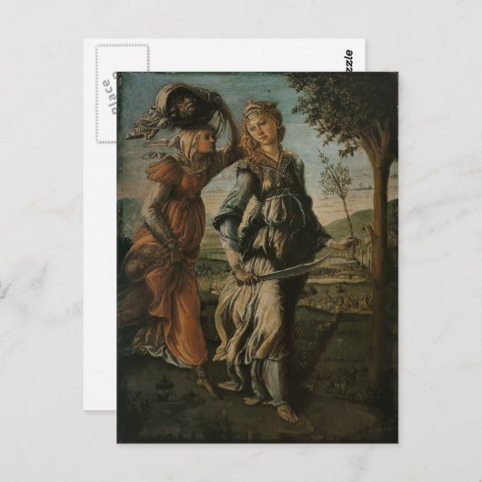 Botticelli Renaissance Painting Briefkaart (Voorkant / Achterkant)
