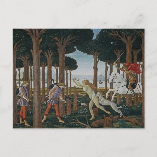 Botticelli Renaissance Painting Briefkaart (Voorkant)