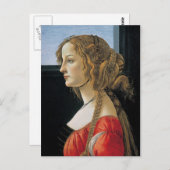 Botticelli Renaissance Painting Briefkaart (Voorkant / Achterkant)
