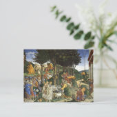 Botticelli Renaissance Painting Briefkaart (Staand voorkant)