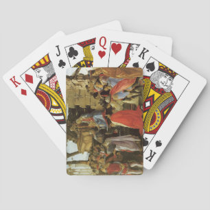 Botticelli Renaissance Painting Pokerkaarten