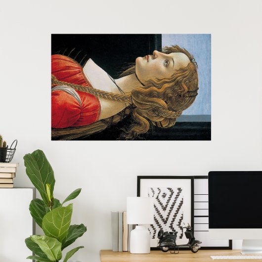 Botticelli Renaissance Painting Poster (Thuiskantoor)