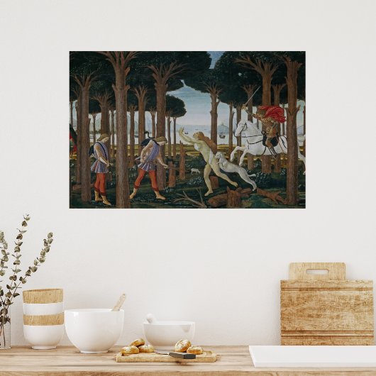 Botticelli Renaissance Painting Poster (Keuken)