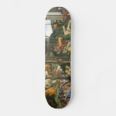 Botticelli Renaissance Painting Skateboard (Voorkant)