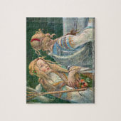 Botticelli - Sistine Chapel - De jeugd van Moses p Legpuzzel (Verticaal)