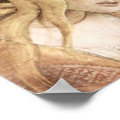 Botticelli-Sistine Chapel - De jeugd van Mozes Poster (Hoek)