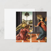 Botticelli-uitnodiging Kaart (Voorkant / Achterkant)