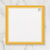 Botticelli Venus blond haar Bedankjes Labels (Achterkant)
