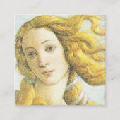 Botticelli Venus Contactkaartje (Voorkant)