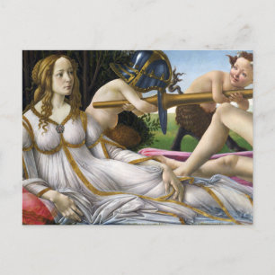 Botticelli Venus en Mars-Briefkaart Briefkaart