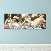Botticelli Venus en Mars Canvas Afdruk (Insitu (Houten vloer))
