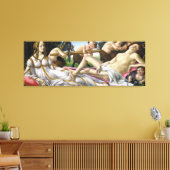 Botticelli Venus en Mars Canvas Afdruk (Insitu (Woonkamer))
