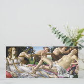 Botticelli Venus en Mars-uitnodigingen Kaart (Staand voorkant)