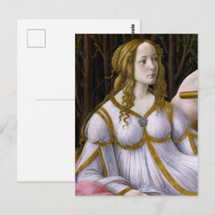 Botticelli Venus Godin van de Liefde Renaissanceku Briefkaart