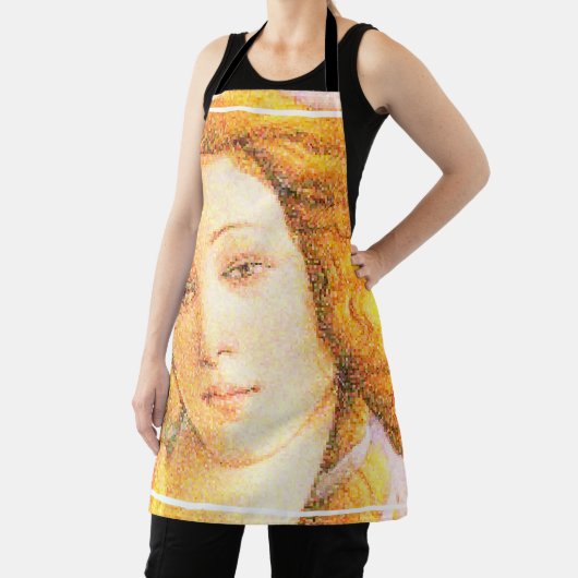 Botticelli Venus Pixel Art Schort (Insitu)