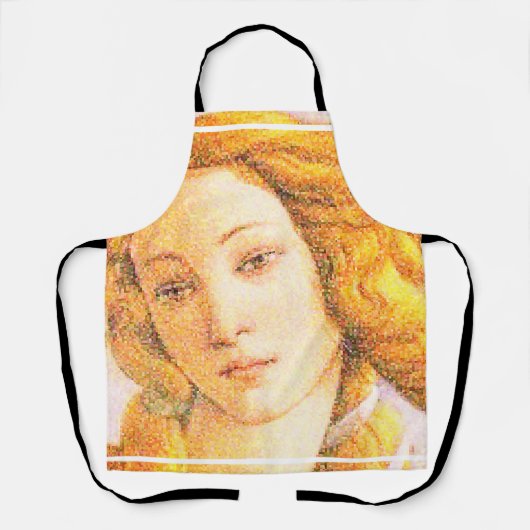 Botticelli Venus Pixel Art Schort (Voorkant)