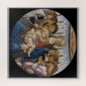 Botticelli Virgin, Jesus and Angels Christelijke k Legpuzzel (Horizontaal)