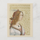 Botticelli Woman Briefkaart (Voorkant)