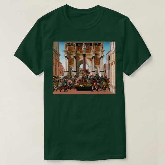 Botticelli zelfmoord t-shirt (Design voorkant)