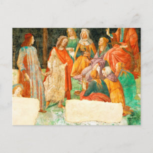 Botticelli "Zeven Vrije Kunsten" Briefkaart