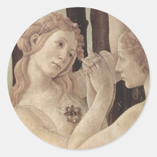 Botticelli's drie genade Stickers (Voorkant)