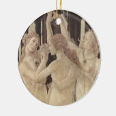 Botticelli's drietraces-ornament keramisch ornament (Links)