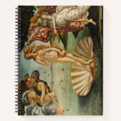 Botticelli's geboorte van Venus Italiaanse renaiss Notitieboek (Voorkant)