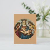 Botticelli's Madonna en Child Briefkaart (Staand voorkant)