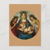 Botticelli's Madonna en Child Briefkaart (Voorkant)