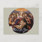 Botticelli's Madonna en Child Briefkaart (Voorkant)