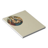Botticelli's Madonna en Child Notitieblok (Schuin)
