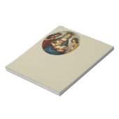 Botticelli's Madonna en Child Notitieblok (Linkerzijde)