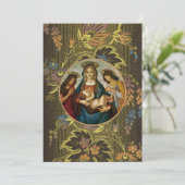 Botticelli's Madonna en Kind Kaart (Staand voorkant)