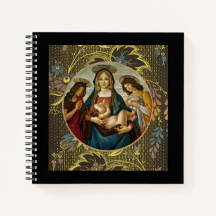 Botticelli's Madonna en Kind Notitieboek