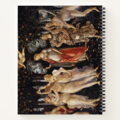 Botticelli's Primavera lente Italiaanse Renaissanc Notitieboek (Achterkant)