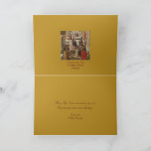 Botticini's Adoration of the Magi Holiday Feestdagen Kaart (Binnen)