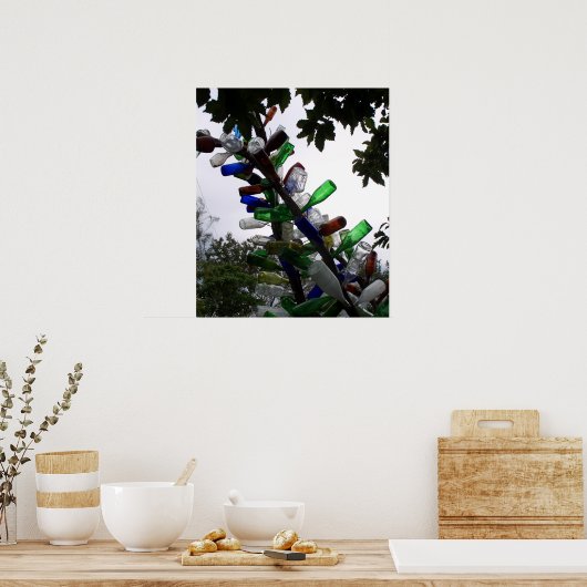 Bottle Arbor Poster (Keuken)
