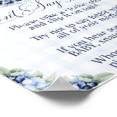 Bottle Chug Blueberry Pannenkoek Baby Brunch Poster (Hoek)