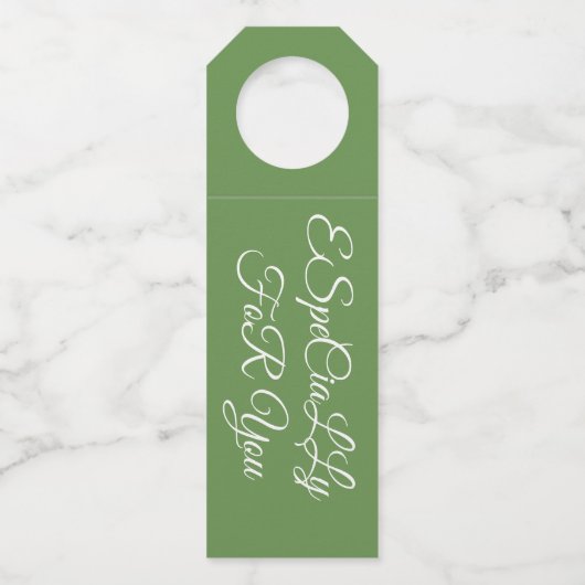 Bottle Hanger - Speciaal voor jou (Voorkant)